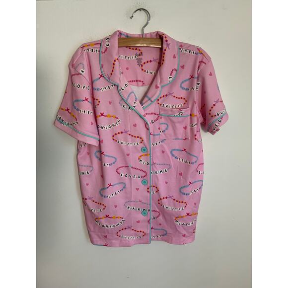 Swifty Friendship Bracelet Pima Cotton Pajamas NWT size 12 - Picture 2 of 4